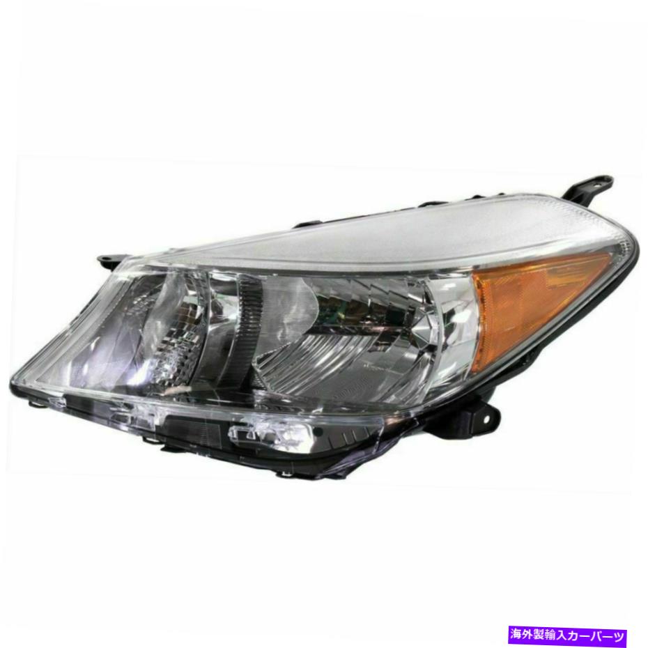 USヘッドライト TO2518133 12~14トヨタ・ヤリス・ドライバーサイドのヘッドライト TO2518133 Headlight for 12-14 Toyota Yaris Driver Side【並行輸入品】
