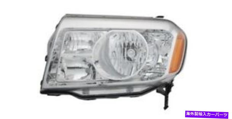 USヘッドライト 2009-2011ホンダパイロットドライバーサイドヘッドライトヘッドライトランプLH For 2009-2011 Honda Pilot Driver Side Headlight Head Light Lamp LH【並行輸入品】