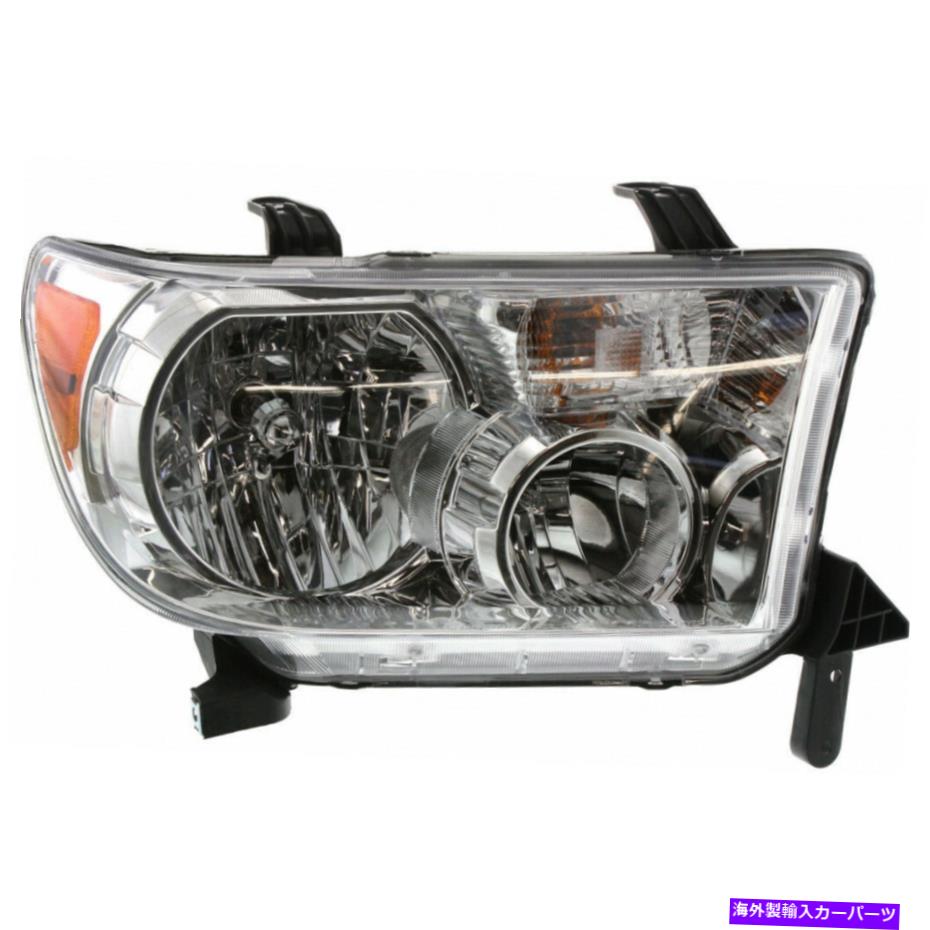USヘッドライト トヨタツンドラヘッドライト2007-2013納屋CAPA TO2503171 For Toyota Tundra Headlight 2007-2013 Passenger Side w/ Bulbs CAPA TO2503171【並行輸入品】
