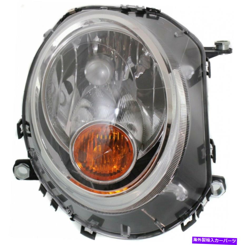USヘッドライト MC2503105 2007-2013ミニクーパーハッチバック旅客ハロゲンヘッドライトドット MC2503105 Fits 2007-2013 Mini Cooper Hatchback Passenger Halogen Headlight DOT【並行輸入品】
