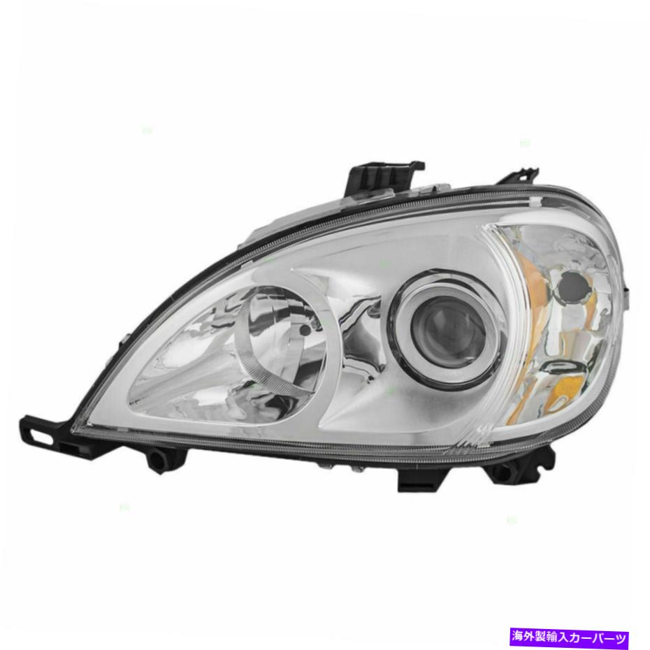 USヘッドライト 02-05メルセデスMクラスMLシリーズのためのドライバハロゲンヘッドライトヘッドランプアセンブリ Drivers Halogen Headlight Headlamp Assembly for 02-05 Mercedes M-Class ML Series【並行輸入品】