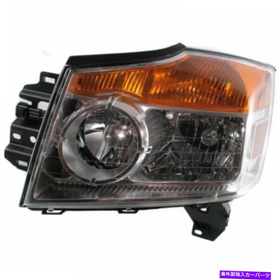 USヘッドライト NI2502175 08-14日産アルマダ運転側のヘッドライト NI2502175 Headlight for 08-14 Nissan Armada Driver Side【並行輸入品】
