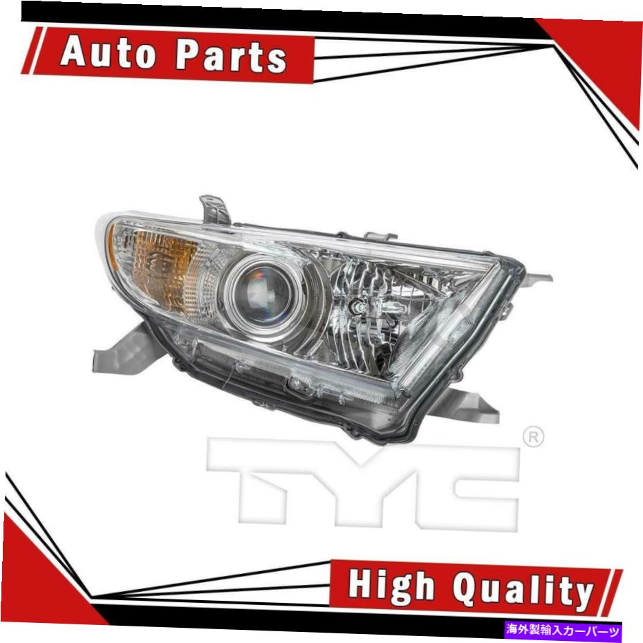 USヘッドライト 高地トヨタのヘッドライトアセンブリのTYC 1 TYC Right 1 Of Headlight Assemblys For Highlander Toyota【並行輸入品】