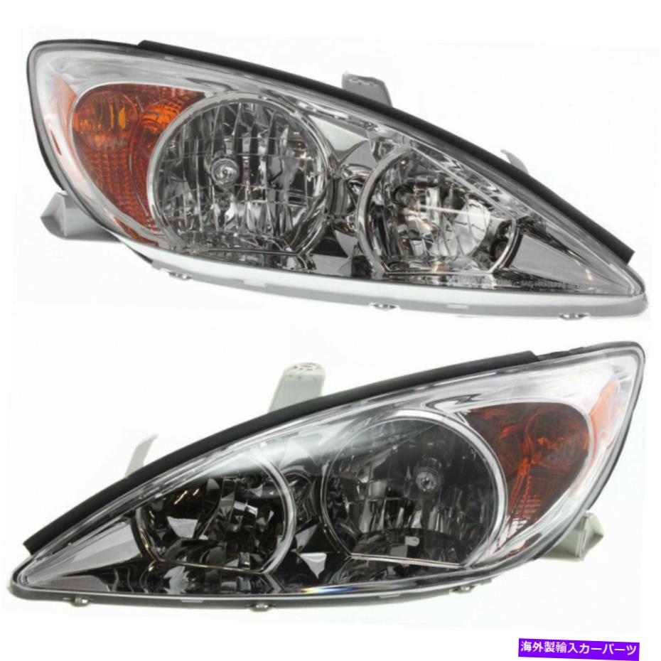 USヘッドライト 2002-2004 TOYOTA CAMRY LE | XLEヘッドライトCAPA対TO2502137C + TO2503137C Fits 2002-2004 Toyota Camry LE|XLE Headlight CAPA Pair TO2502137C + TO2503137C【並行輸入品】