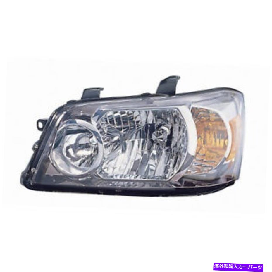 USヘッドライト TO2518111C新しいヘッドランプレンズとハウジングドライバ側 TO2518111C New Head Lamp Lens and Housing Driver Side【並行輸入品】