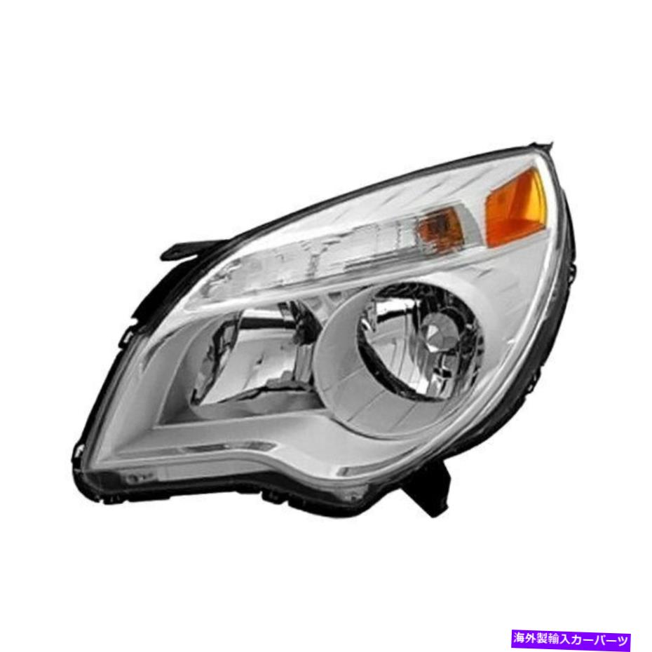 USヘッドライト Chevy Equinox 10-15 K-Metal 3987364Qドライバサイド交換ヘッドライト For Chevy Equinox 10-15 K-Metal 3987364Q Driver Side Replacement Headlight【並行輸入品】
