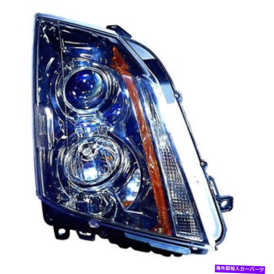 USヘッドライト ヘッドライトハロゲンカーパ右乗客は08-14キャデラックCTS CTSV / CTS Headlight Halogen CAPA Right Passenger Fits 08-14 Cadillac CTS CTSV/ CTS【並行輸入品】