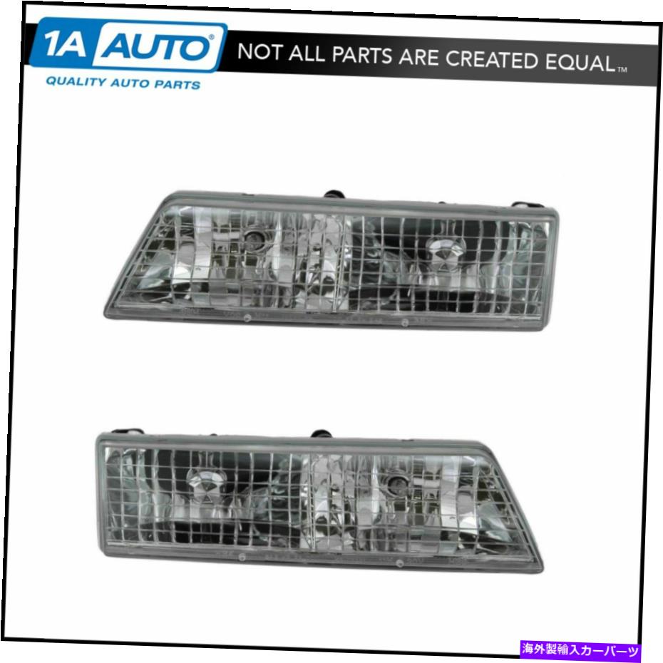 USヘッドライト ヘッドライトヘッドランプ左右ペアセット95-97 Mercury Grand Marquis Headlights Headlamps Left & Right Pair Set NEW for 95-97 Mercury Grand Marquis【並行輸入品】