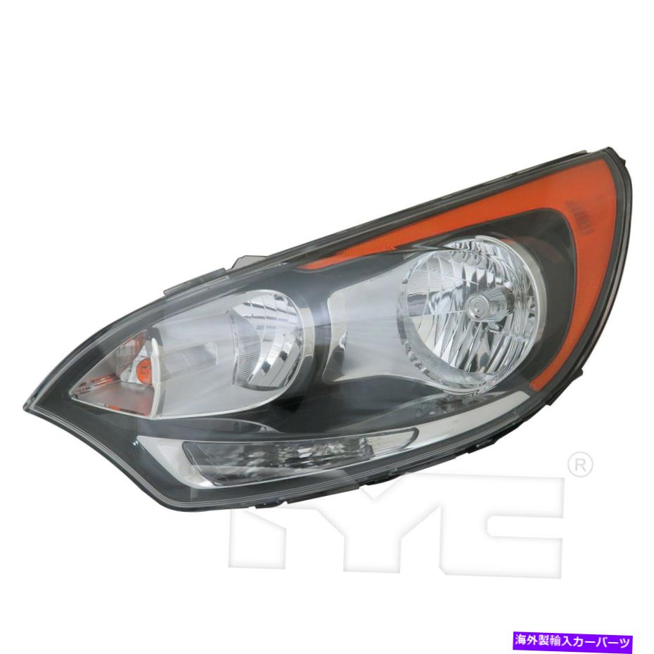 USヘッドライト 12-17 Kia RIO5ハッチバックW / O LEDポジションドライバーCAPAのハロゲンヘッドライト Halogen Headlight for 12-17 Kia Rio5 Hatchback w/o LED Position Driver CAPA【並行輸入品】