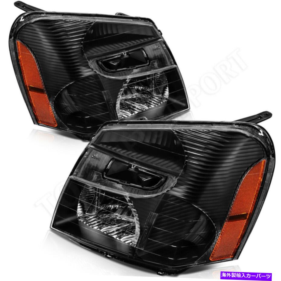 USヘッドライト フィットのペアシボレーequinox 2005-2009ヘッドライトアセンブリドライバー+旅客 Pair of Fits Chevy Equinox 2005-2009 Headlights Assembly Driver + Passenger【並行輸入品】