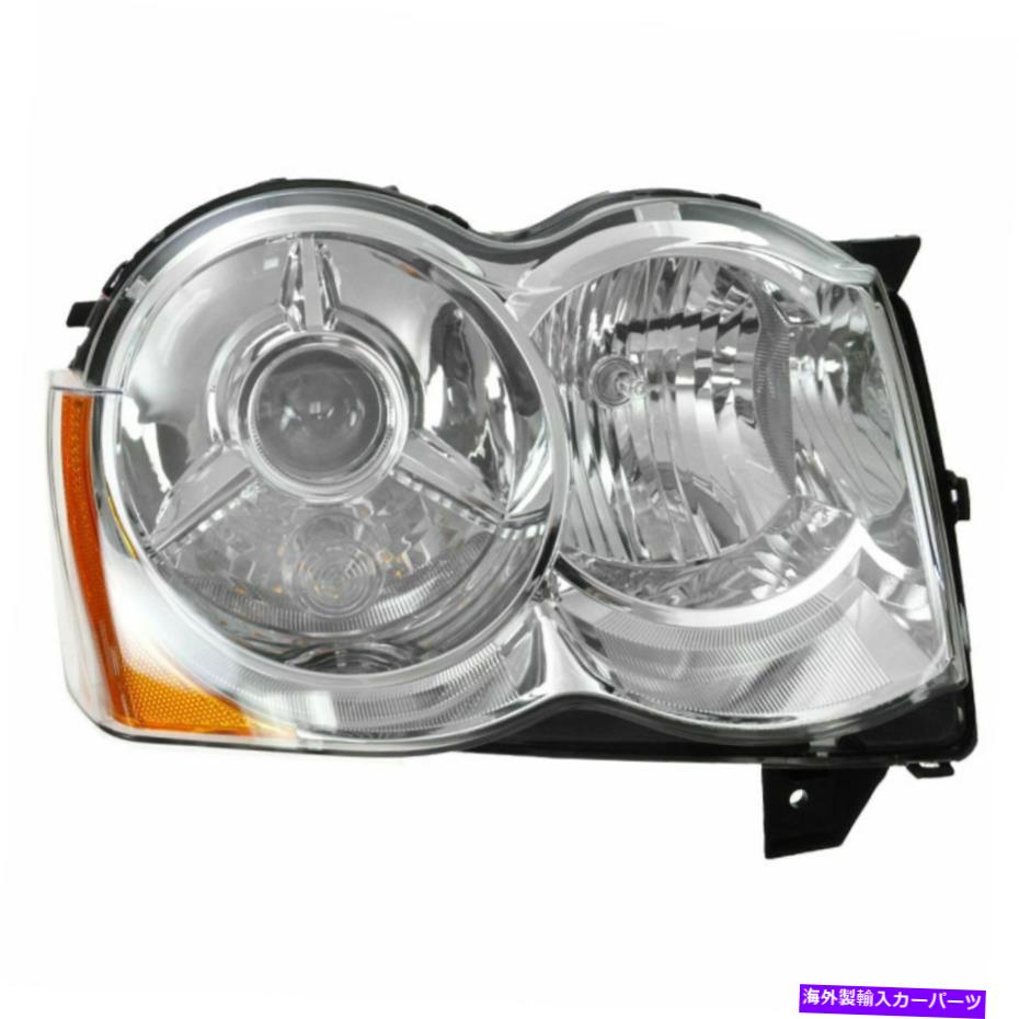 【楽天市場】USヘッドライト HIDヘッドライトヘッドランプ右乗客サイドRH 0810ジープグランドチェロキー HID Headlight
