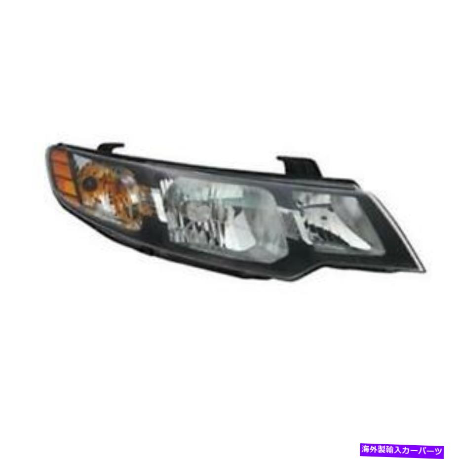 USヘッドライト KI2503141 CAPA右ヘッドランプアセンブリコンポジット10-13キアフォルテ KI2503141 CAPA Right Headlamp Assembly Composite for 10-13 Kia Forte【並行輸入品】