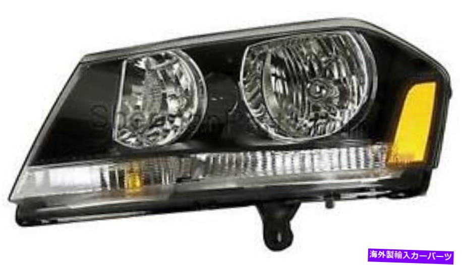 USヘッドライト 左手のヘッドランプアセンブリコンポジット（C）はavenger RT 08-14にフィット Left Hand Headlamp Assembly Composite (C) Fits Avenger Rt 08-14【並行輸入品】