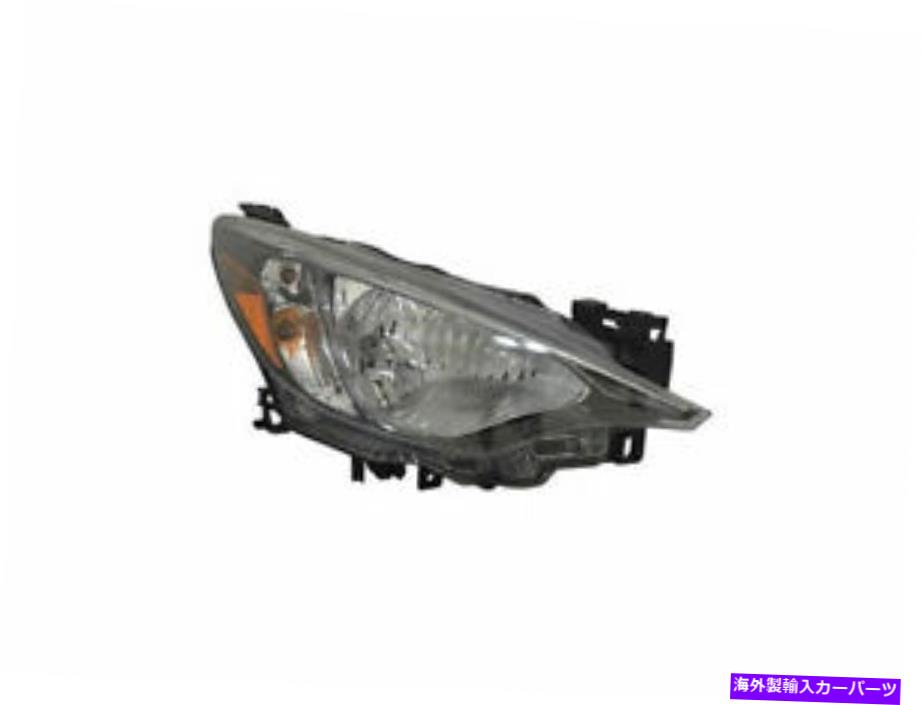 USヘッドライト 右 - 2016年SCION IA B933KMのための乗客側のヘッドライトアセンブリ Right - Passenger Side Headlight Assembly For 2016 Scion iA B933KM【並行輸入品】