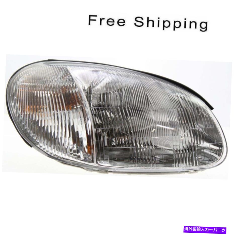 USヘッドライト ハロゲンヘッドランプアセンブリ旅客サイドフィット99-2001ヒュンダイソナタHY2503117 Halogen Head Lamp Assembly Passenger Side Fits 99-2001 Hyundai Sonata HY2503117【並行輸入品】