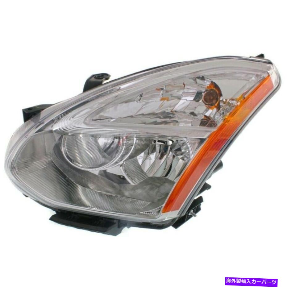 USヘッドライト 新しい左ハロゲンヘッドランプアセンブリ2011-2012日産ローグNI2502202 NEW LEFT HALOGEN HEAD LAMP ASSEMBLY 2011-2012 FITS NISSAN ROGUE NI2502202【並行輸入品】