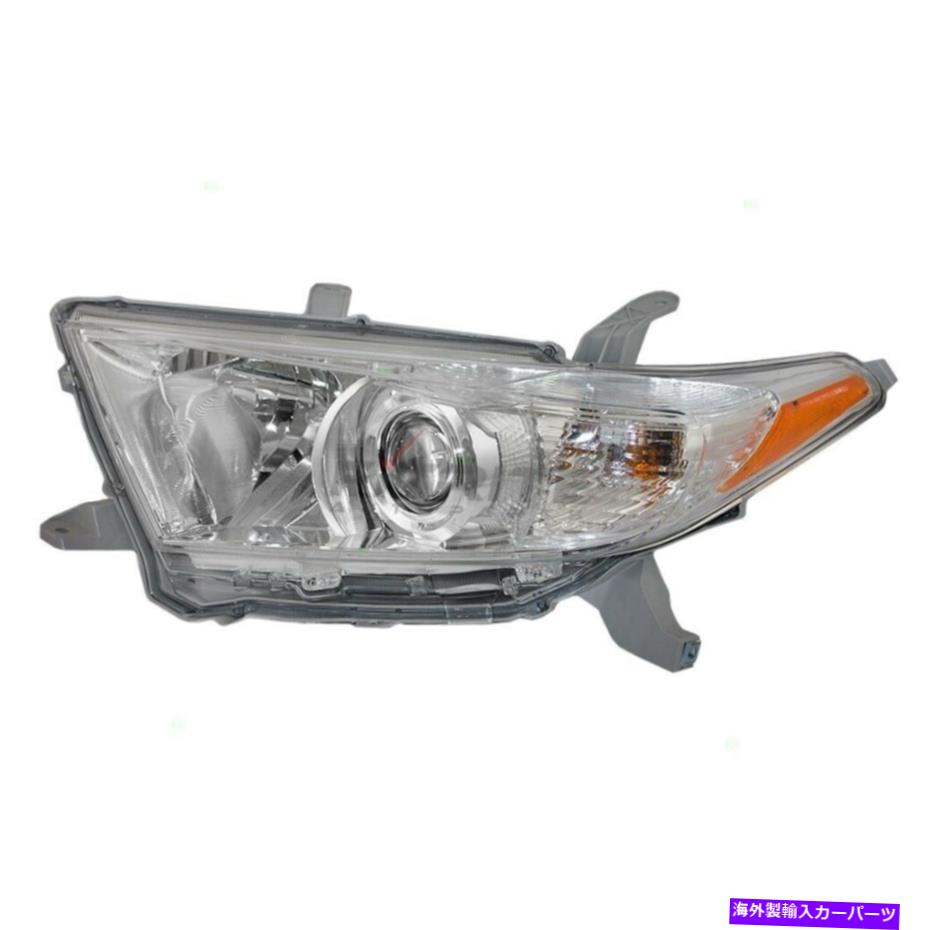 USヘッドライト 2011-2013トヨタハイランダから2502208のためのOTS左ヘッドライトアセンブリ OTS LEFT HEAD LIGHT ASSEMBLY FOR 2011-2013 TOYOTA HIGHLANDER TO2502208【並行輸入品】