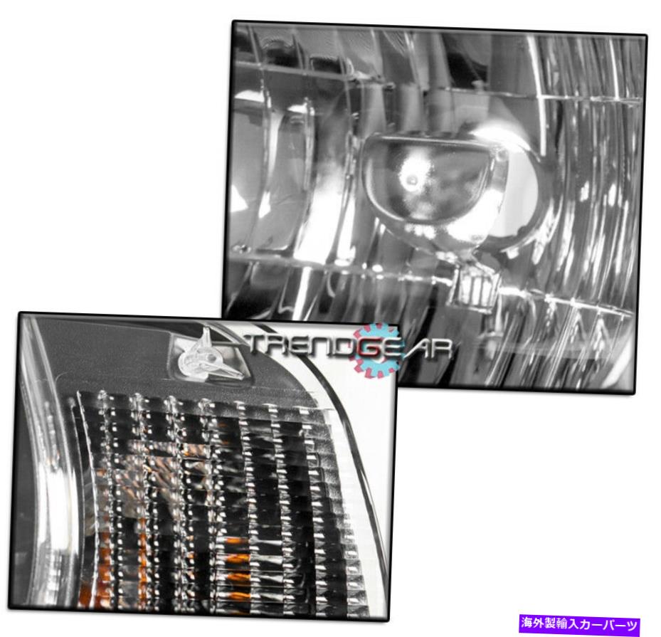 USヘッドライト 2010-2013のシボレーカマロブラックハロゲンヘッドライトヘッドランプW / LED DRLキットLH + RH FOR 2010-2013 CHEVY CAMARO BLACK HALOGEN HEADLIGHT HEADLAMP W/LED DRL KIT LH+RH【並行輸入品】