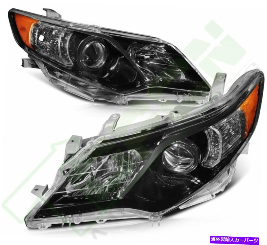 USヘッドライト 2012-2014トヨタカムリプロジェクターヘッドライトランプペア1対の交換 For 2012-2014 Toyota Camry Projector Headlights Lamp Pair One Pair Replacement【並行輸入品】