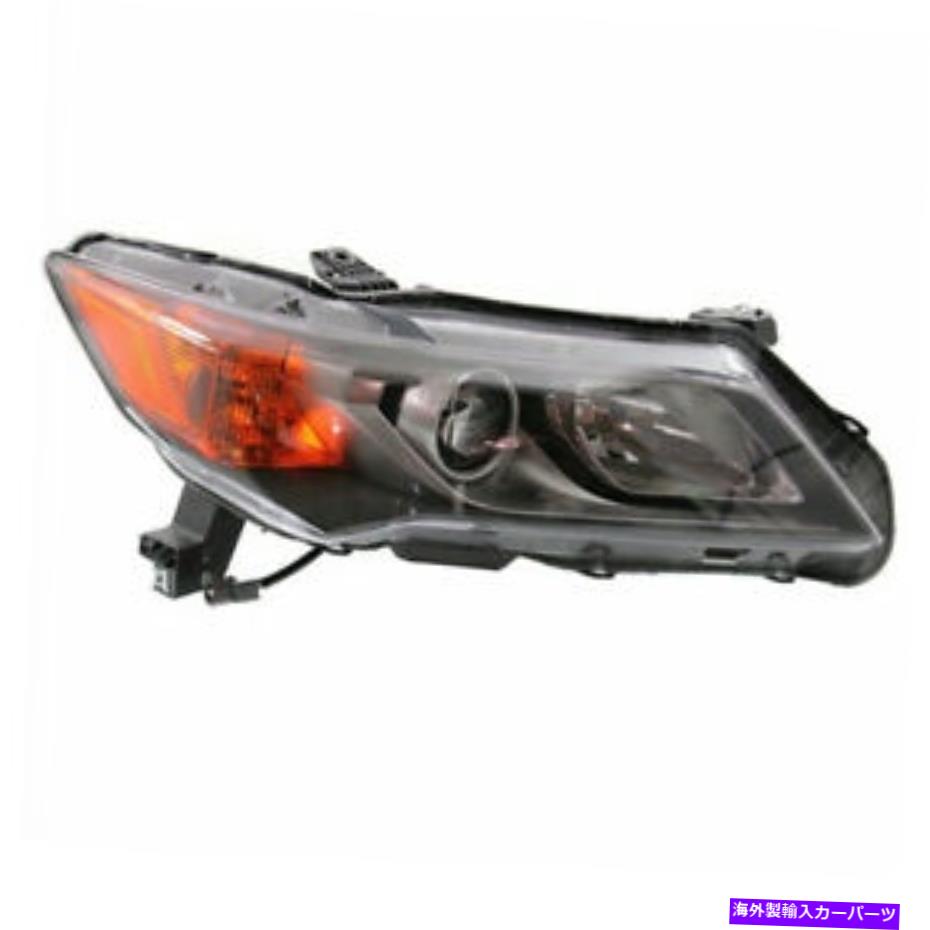 USヘッドライト 13-15 ILXセダンフロントヘッドライトヘッドランプハロゲンヘッドライトランプ右側 For 13-15 ILX Sedan Front Headlight Headlamp Halogen Head Light Lamp Right Side【並行輸入品】