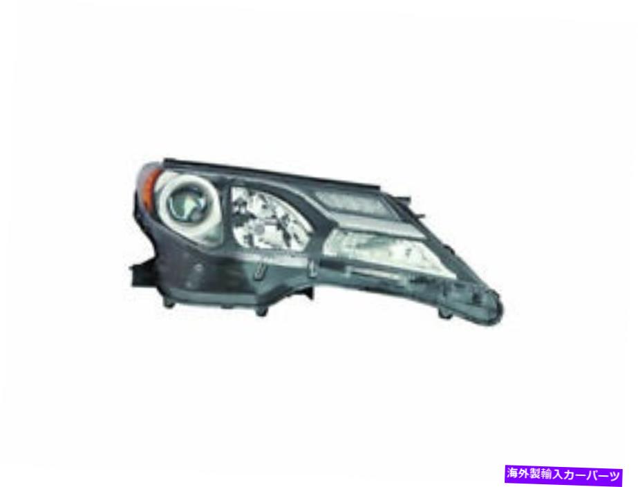 USヘッドライト 右 - 2013年から2015年のための乗客側のヘッドライトアセンブリトヨタRAV4 2014 W523JD Right - Passenger Side Headlight Assembly For 2013-2015 Toyota RAV4 2014 W523JD【並行輸入品】