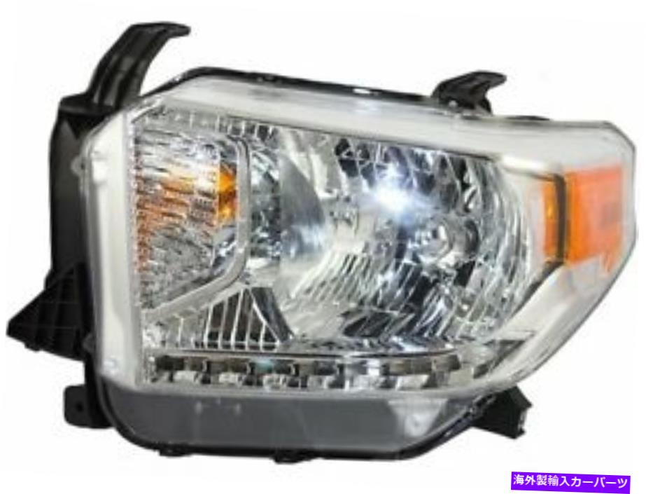 USヘッドライト 2014-2017トヨタツンドラ2015 2016 Y182MCのための左ヘッドライトアセンブリ Left Headlight Assembly For 2014-2017 Toyota Tundra 2015 2016 Y182MC【並行輸入品】
