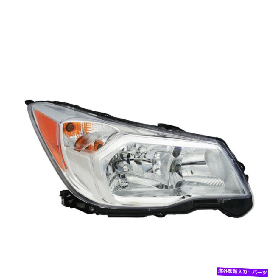 USヘッドライト ヘッドライトアセンブリ - 通常の左TYC 20-9444-00フィット14-16 Subaru Forester Headlight Assembly-Regular Left TYC 20-9444-00 fits 14-16 Subaru Forester【並行輸入品】
