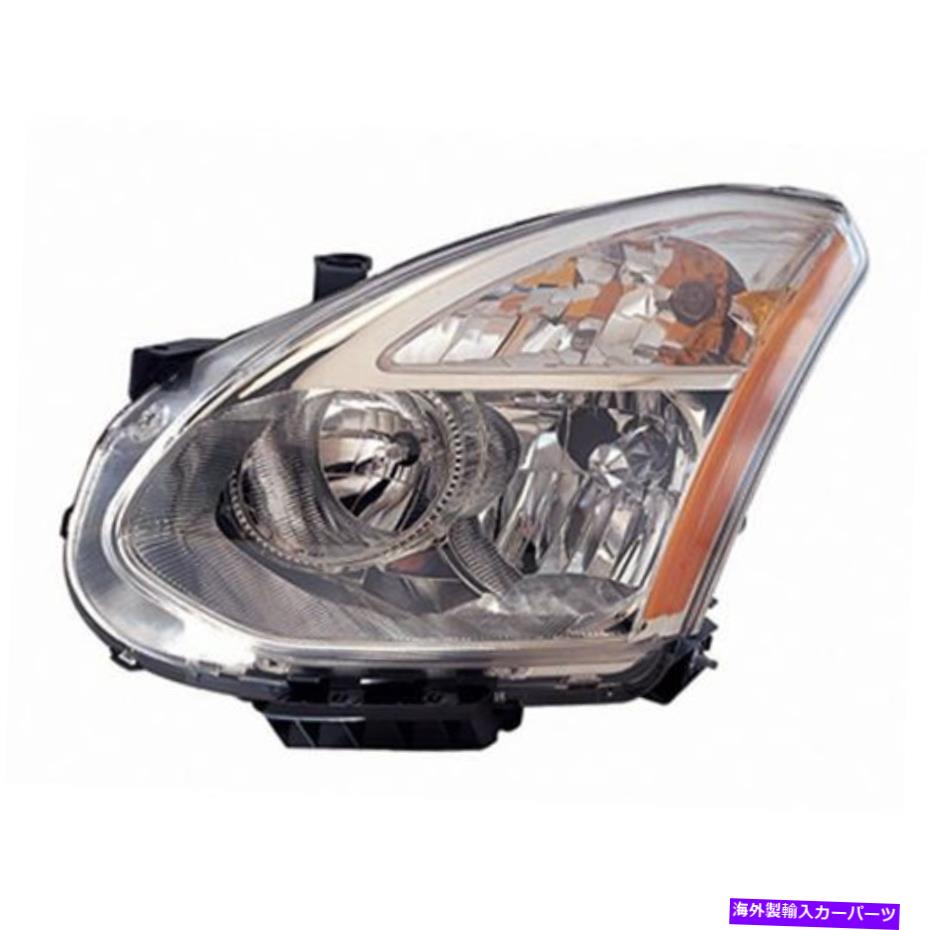 USヘッドライト NI2502204 CAPA左ヘッドランプアセンブリコンポジット09~10日産不正 NI2502204 CAPA Left Headlamp Assembly Composite for 09-10 Nissan Rogue【並行輸入品】