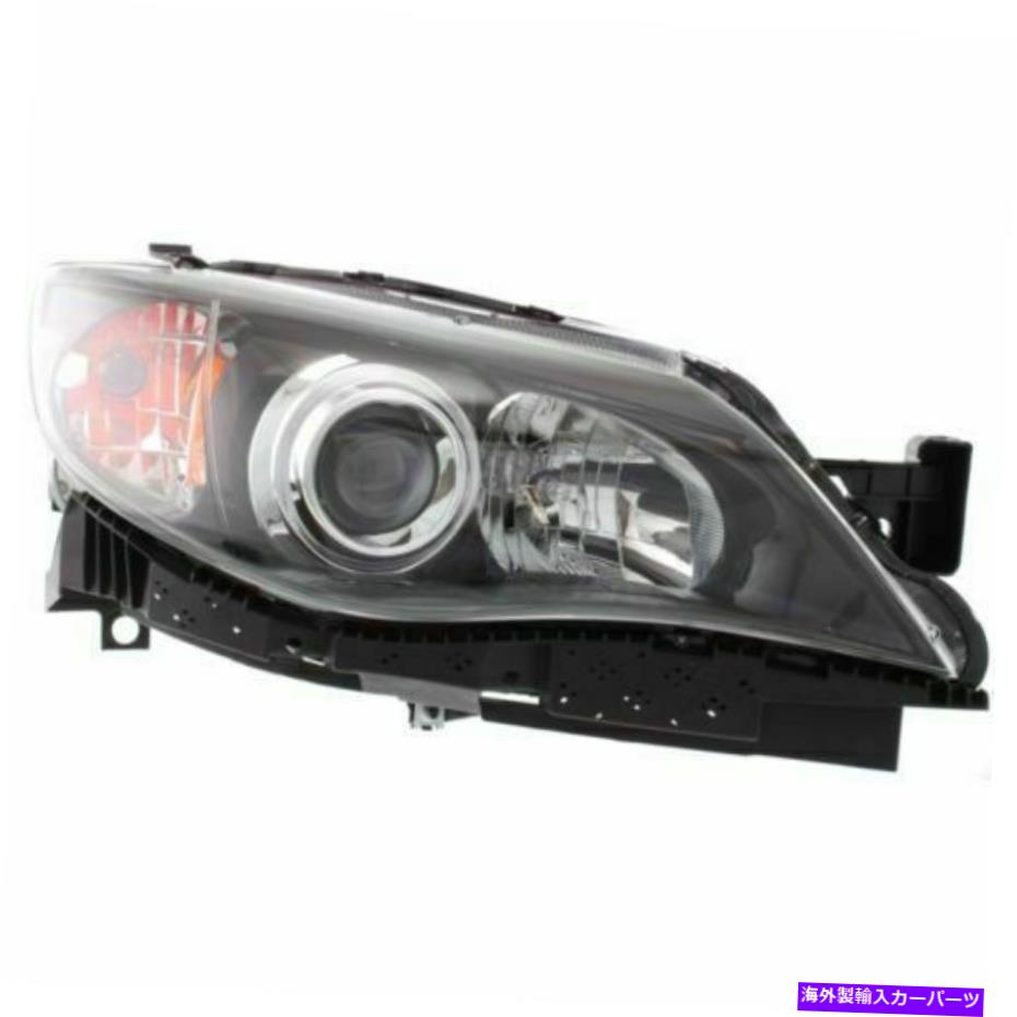 USヘッドライト インプレッサ08-11、助手席側ヘッドライト、クリアレンズ For Impreza 08-11, Passenger Side Headlight, Clear Lens【並行輸入品】