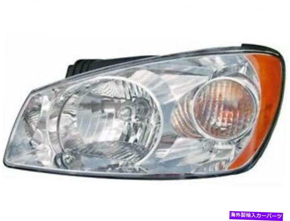 USヘッドライト Dorman 68KP86Y右ヘッドライトアセンブリは2004-2006のKia Spectraに収まります Dorman 68KP86Y Right Headlight Assembly Fits 2004-2006 Kia Spectra【並行輸入品】