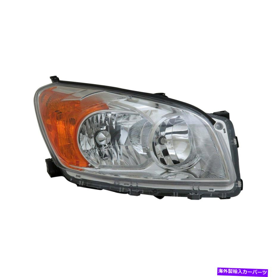 USヘッドライト TOYOTA RAV4 09-12の場合、TO2503206Cの助手席側交換ヘッドライト For Toyota RAV4 09-12 Replace TO2503206C Passenger Side Replacement Headlight【並行輸入品】