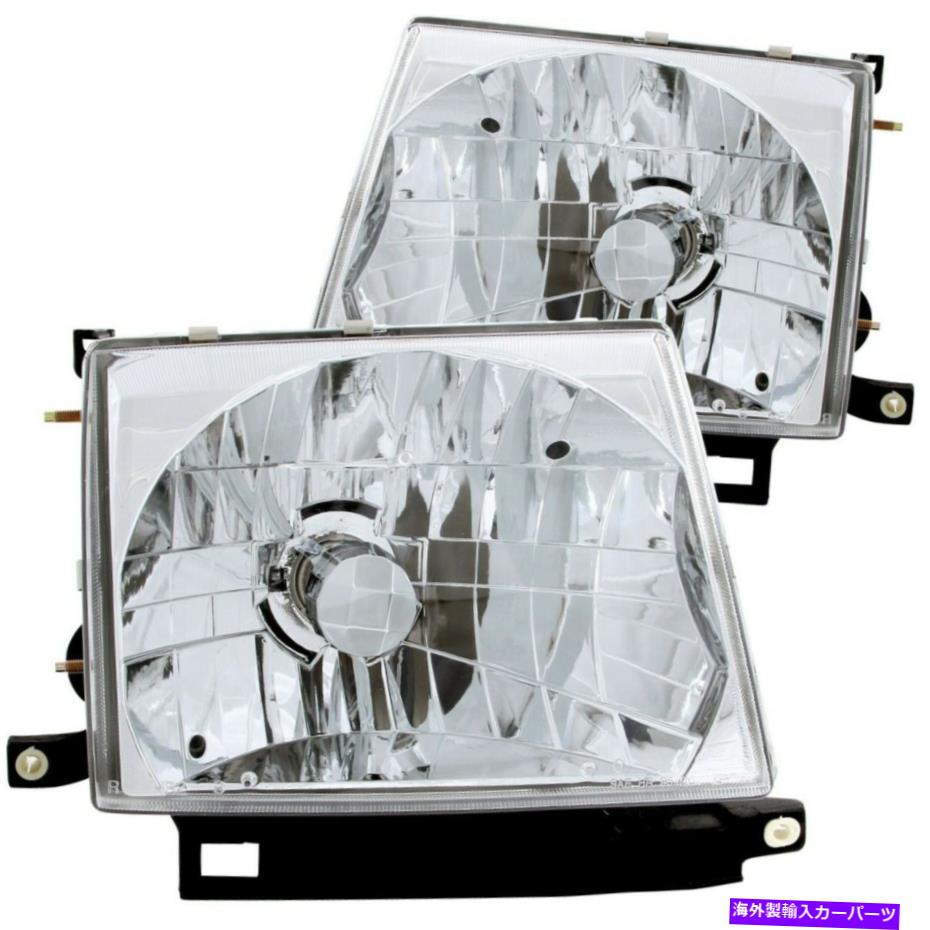USヘッドライト 121132トヨタタコマ用アンドョヘッドライトランプドライバー＆旅客サイドNEW LH RH 121132 Anzo Headlight Lamp Driver & Passenger Side New LH RH for Toyota Tacoma【並行輸入品】