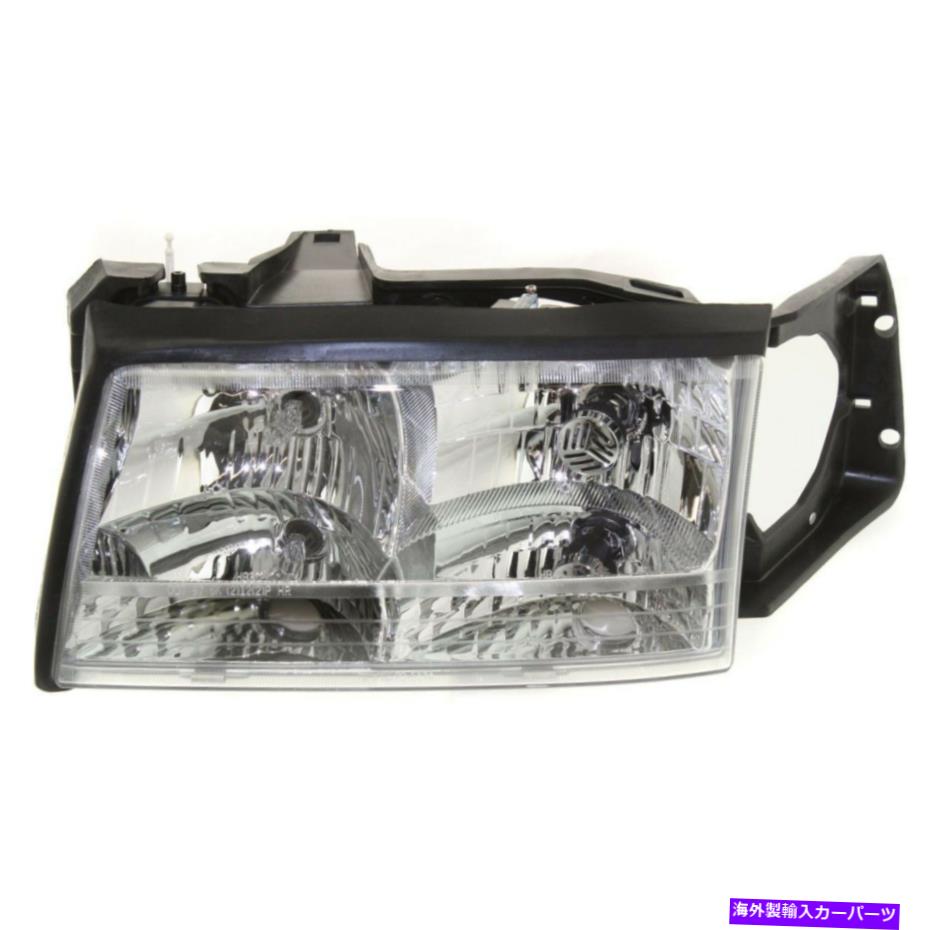 USヘッドライト 新しいヘッドランプアセンブリは97-99キャデラックデヴィルフロント左GM2502165Cカーパ NEW HEAD LAMP ASSEMBLY FITS 97-99 CADILLAC DEVILLE FRONT LEFT GM2502165C CAPA【並行輸入品】