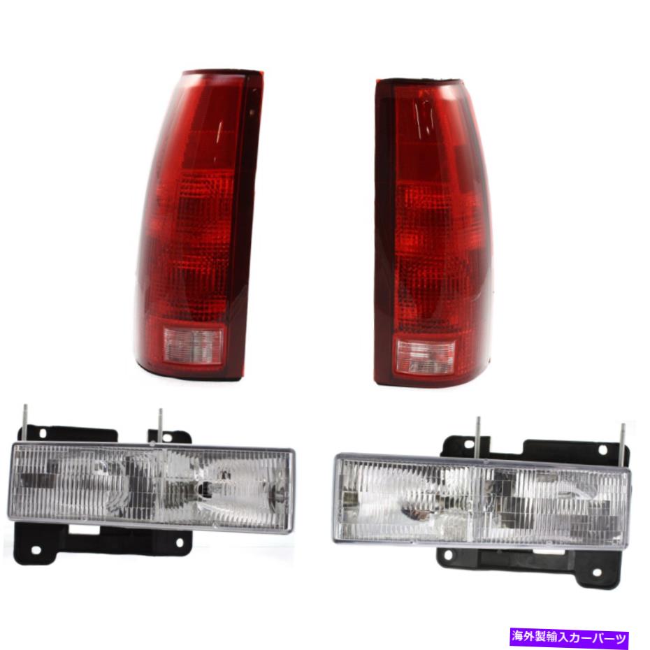 USヘッドライト 自動ライトキットChevy 15034930,15034929,5977867,5977868の左右のキット Auto Light Kit Left-and-Right for Chevy 15034930, 15034929, 5977867, 5977868【並行輸入品】