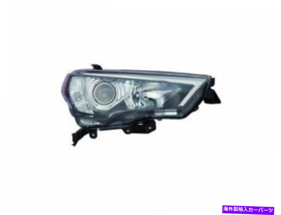 USヘッドライト 右 - 乗客側ヘッドライトアセンブリ4VQR94用4RUNNER 2016 2015 2019 2014 Right - Passenger Side Headlight Assembly 4VQR94 for 4Runner 2016 2015 2019 2014【並行輸入品】