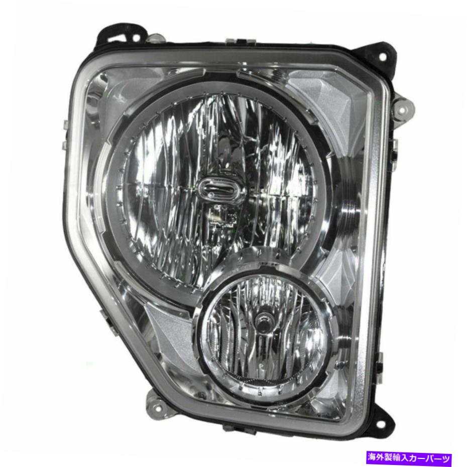 USヘッドライト 08-12ジープ自由のためのフォグランプアセンブリの新しい乗客ヘッドライトヘッドランプ New Passengers Headlight Headlamp with Fog Lamp Assembly for 08-12 Jeep Liberty【並行輸入品】