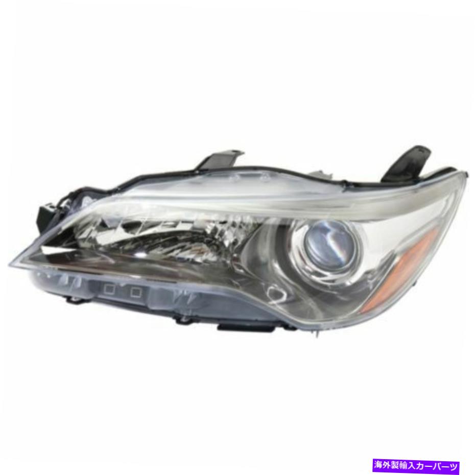 USヘッドライト CAMRY 15-16、CAPAドライバ側ヘッドライト、クリアレンズ For Camry 15-16, CAPA Driver Side Headlight, Clear Lens【並行輸入品】