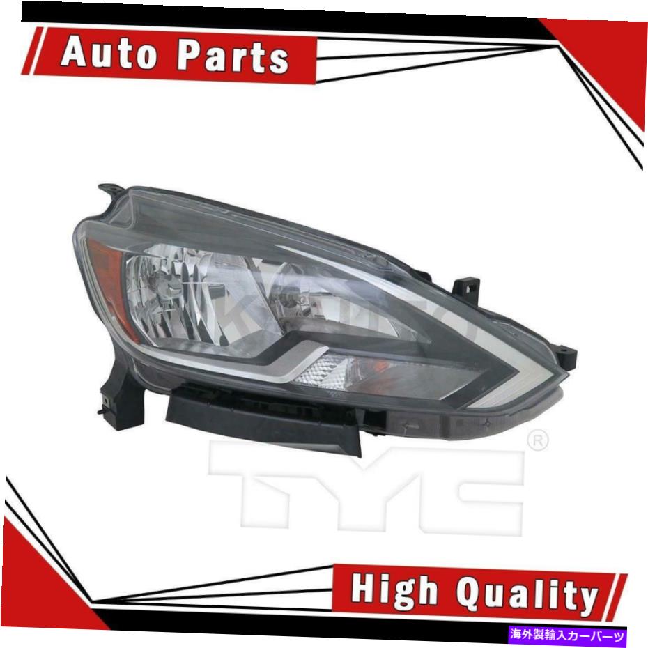 USヘッドライト Nissan Sentra 2016-2019のためのヘッドライトアセンブリのTYC右1 TYC Right 1 Of Headlight Assemblys For Nissan Sentra 2016-2019【並行輸入品】