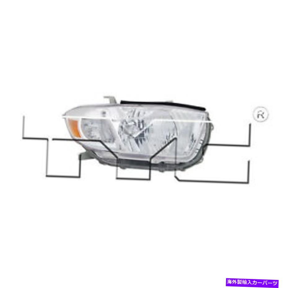 USヘッドライト Headlight Assembly-ITC 20-6897-01-ライトアッシー＆電球 Headlight Assembly -TYC 20-6897-01- LIGHT ASSYS & BULBS【並行輸入品】