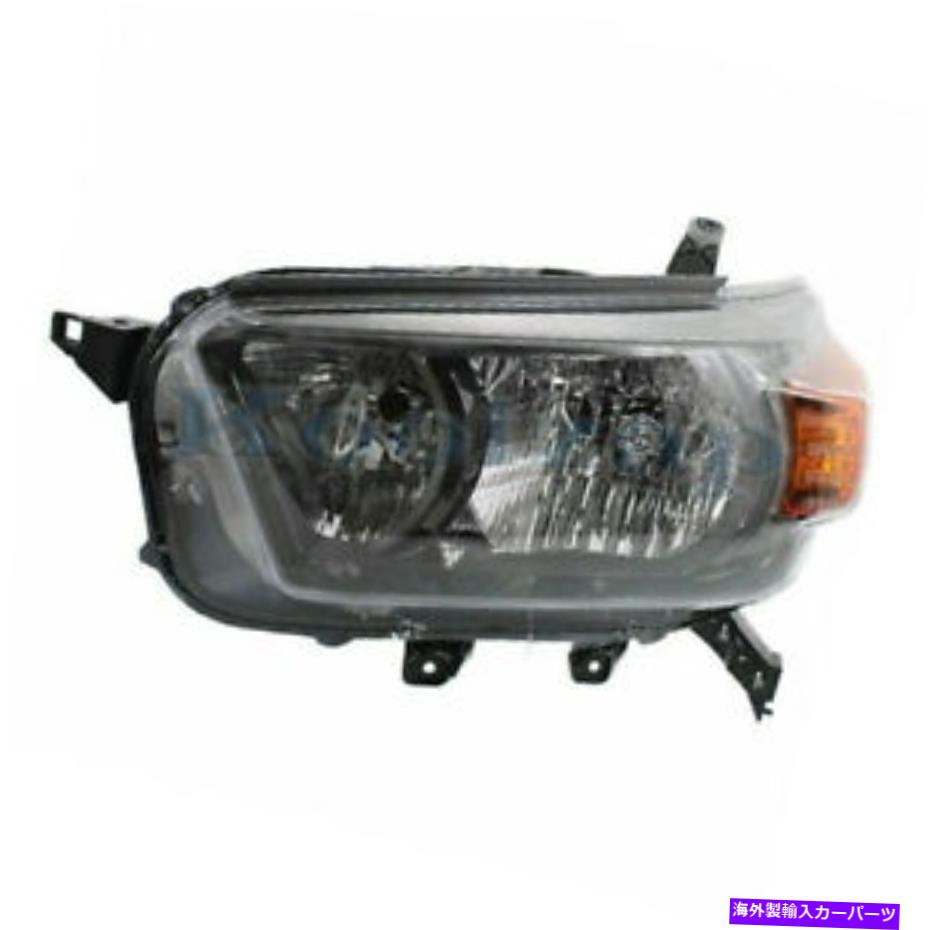 USヘッドライト 10-13 4 4RUNNER W / TRAILパッケージハロゲンヘッドライトヘッドランプドライバ側 CAPA For 10-13 4Runner w/Trail Package Halogen Headlight Headlamp Driver Side【並行輸入品】