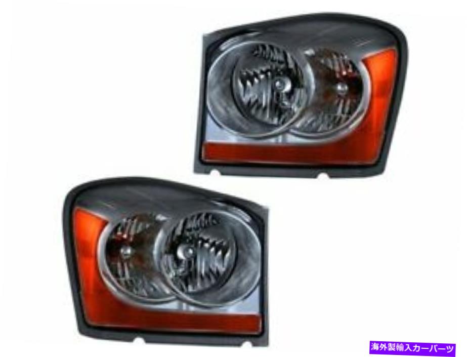 USヘッドライト 2006のDurango M314RBヘッドライトアセンブリのヘッドライトアセンブリセット Headlight Assembly Set For 2006 Dodge Durango M314RB Headlight Assembly【並行輸入品】
