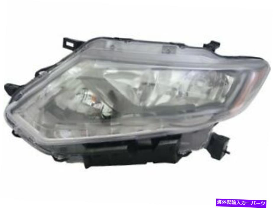 USヘッドライト 2014-2016日産ローグスポーツユーティリティ2015 W173MDのための左ヘッドライトアセンブリ Left Headlight Assembly For 2014-2016 Nissan Rogue Sport Utility 2015 W173MD【並行輸入品】