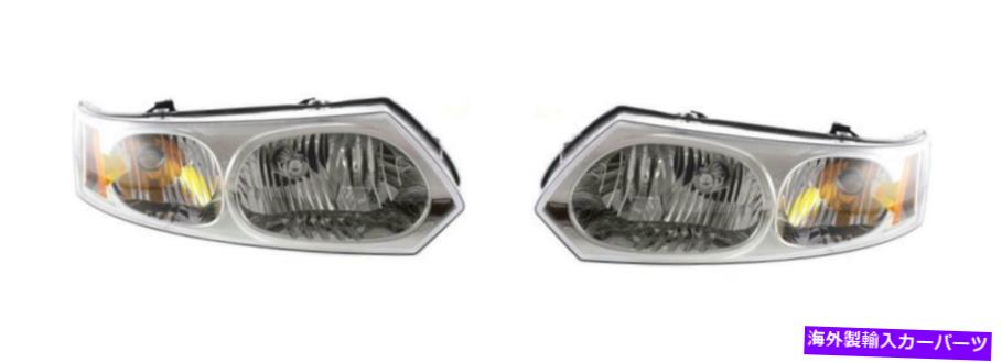USヘッドライト Capaのドライバー&旅客ヘッドライト03-07 Saturn Ion GM2503231C、GM2502231C CAPA Driver & Passenger Headlights for 03-07 Saturn Ion GM2503231C, GM2502231C【並行輸入品】
