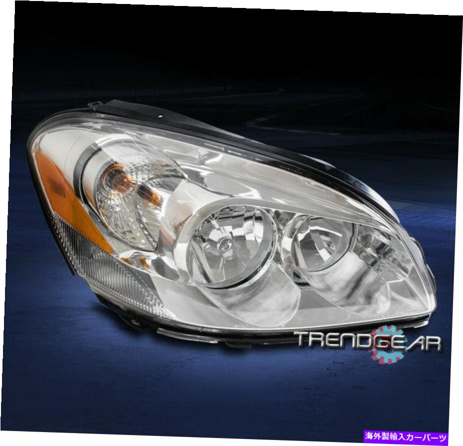USヘッドライト 06-11 Buick Lucerne CXL CXSクリスタルヘッドライトランプクローム旅客 FOR 06-11 BUICK LUCERNE CXL CXS CRYSTAL HEADLIGHT LAMP CHROME PASSENGER RIGHT【並行輸入品】