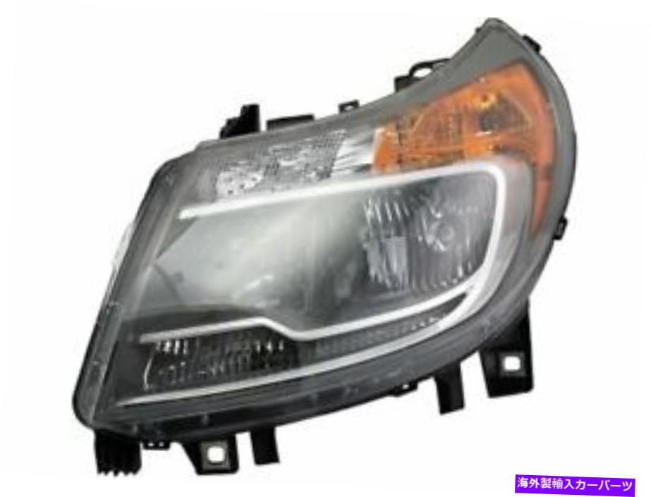 USヘッドライト 2014-2018 RAM Promaster 3500 2015 2016 2017 G919DKのための左ヘッドライトアセンブリ Left Headlight Assembly For 2014-2018 Ram ProMaster 3500 2015 2016 2017 G919DK【並行輸入品】