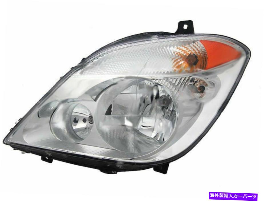 USヘッドライト 2010-2013メルセデススプリンター2500ヘッドライトアセンブリ左TYC 92655HF 2011 For 2010-2013 Mercedes Sprinter 2500 Headlight Assembly Left TYC 92655HF 2011【並行輸入品】