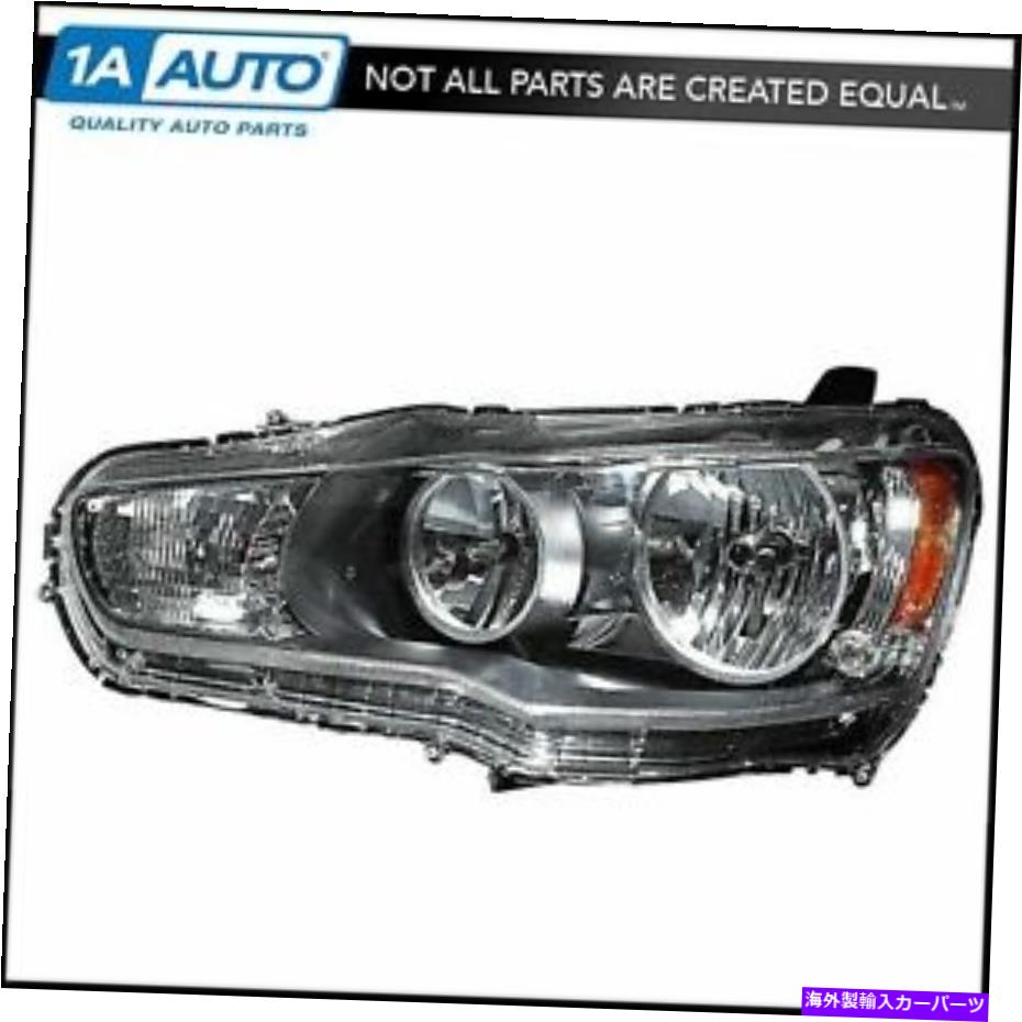 USヘッドライト Mitsubishi Evo Evolution Lancerのヘッドライトヘッドランプドライバ側LH Headlight Headlamp Driver Side Left LH for Mitsubishi Evo Evolution Lancer【並行輸入品】