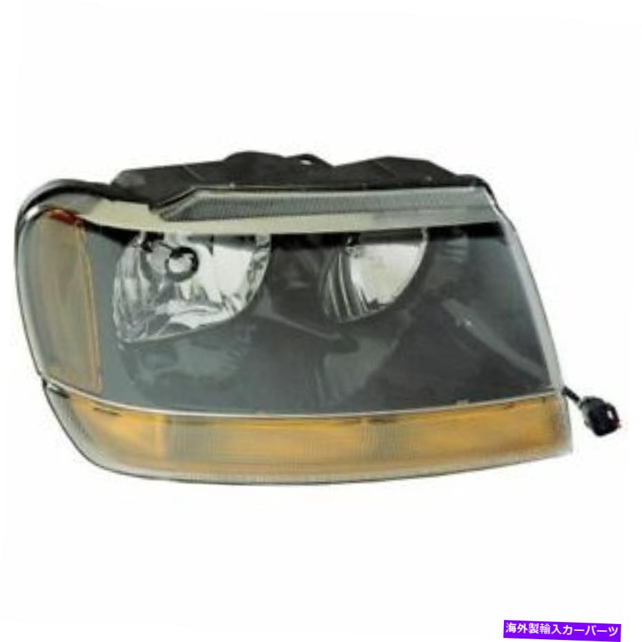 USヘッドライト 99-04ジープグランドチェロキーWJヘッドライトアセンブリ右12402.08 Omix-ada For 99-04 Jeep Grand Cherokee WJ Headlight Assembly Right 12402.08【並行輸入品】