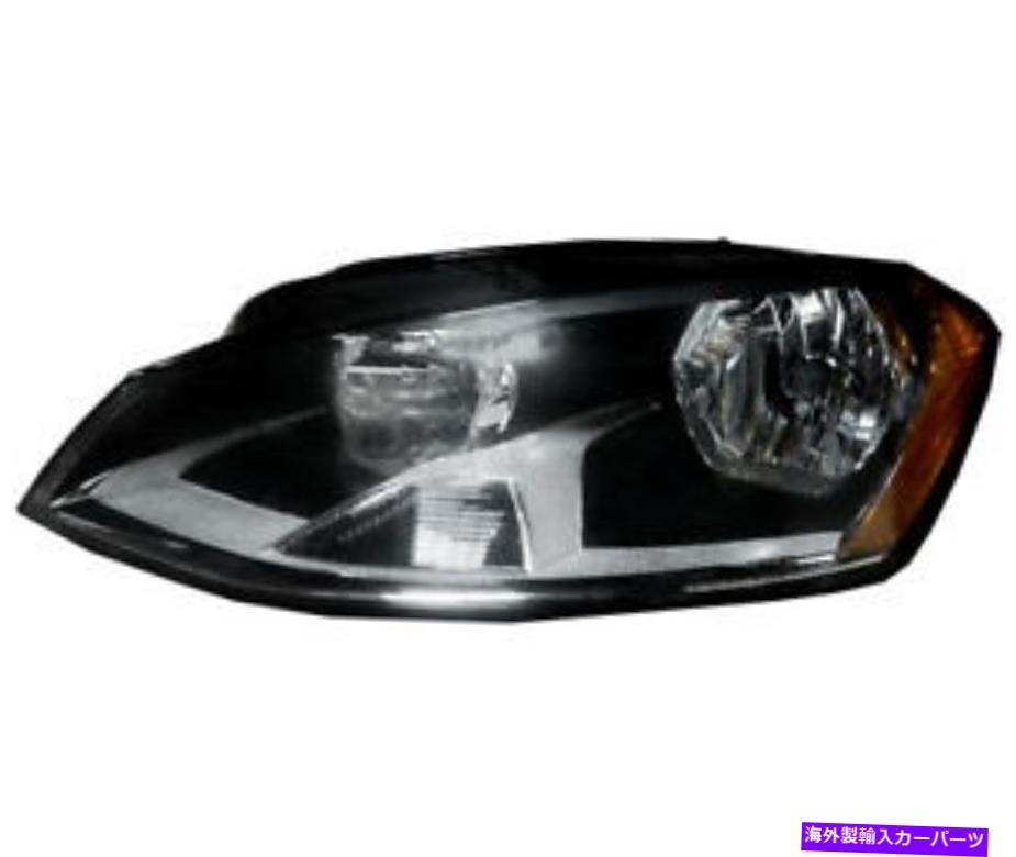 USヘッドライト ヘッドライトアセンブリ（W /電球）新しい左のドライバ側フォールクスワーゲンゴルフ Headlight Assembly (w/Bulb) NEW Left Driver Side for 15-17 Volkswagen Golf【並行輸入品】