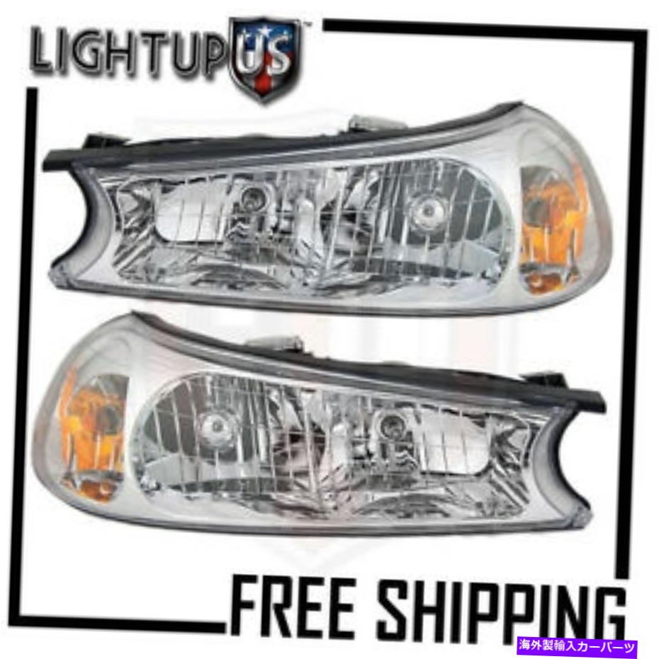 USヘッドライト ヘッドライトヘッドランプペアは98-00フォード輪郭に右右に設定 Headlights Headlamps Pair Left right set for 98-00 Ford Contour【並行輸入品】